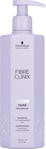 Schwarzkopf Professional Professional Fibre Clinix Tame Shampoo - szampon wygładzający 300 ml