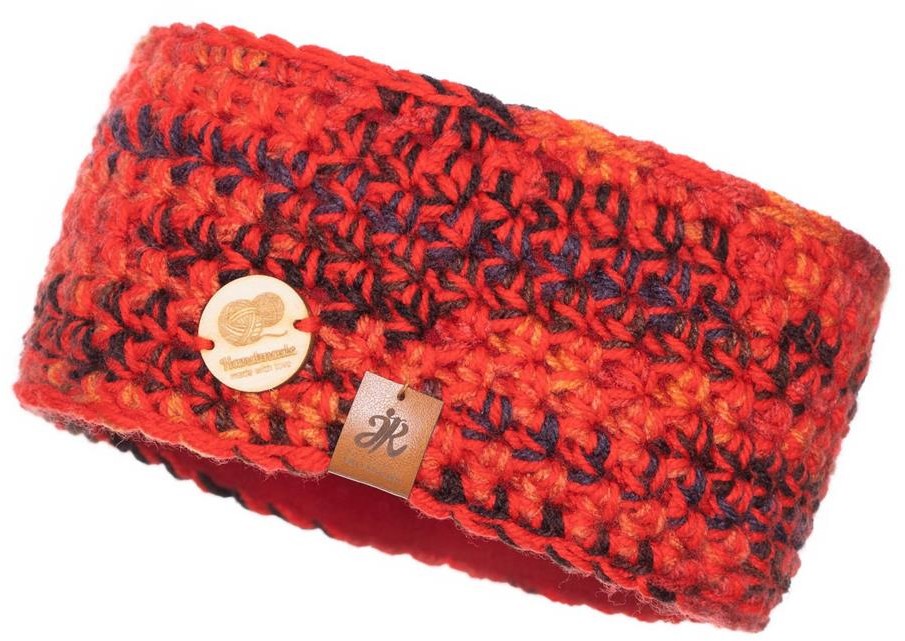 Niezwykle ciepła opaska na głowę Handmade