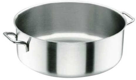 Lacor 54045s garnek do pieczeni bez pokrywy średnica 45 cm Chef Luxe 54045S