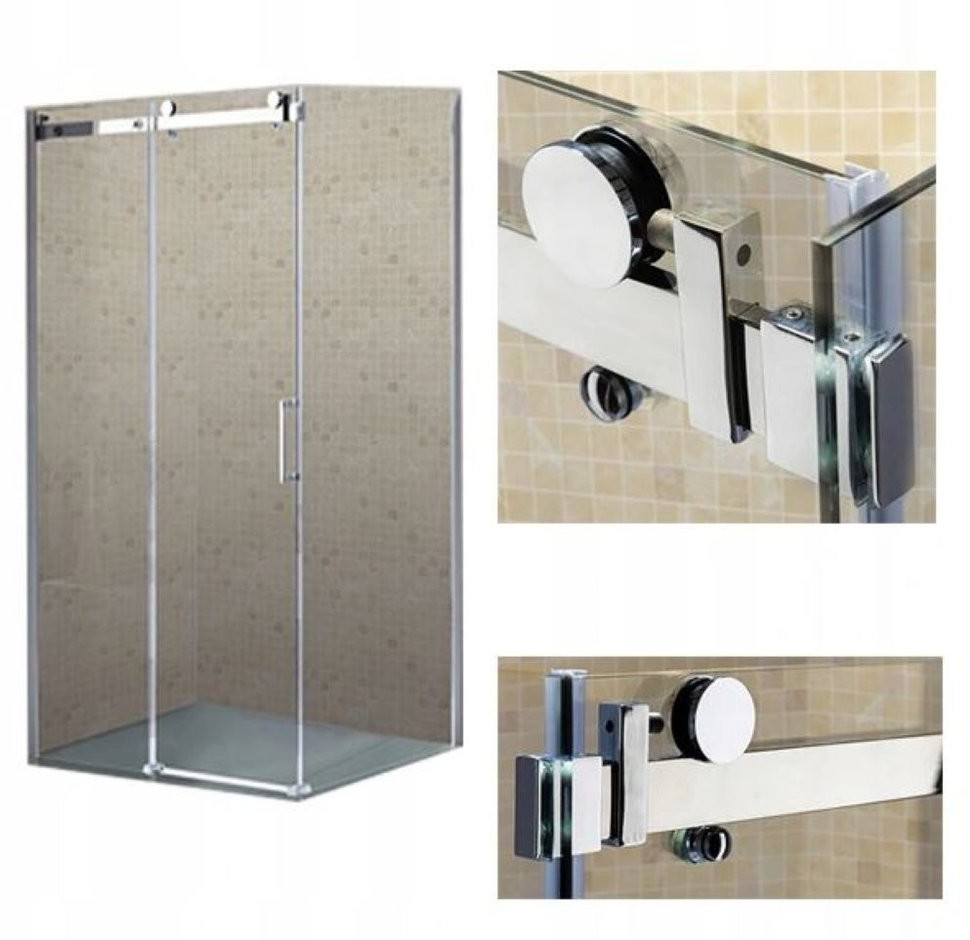 231 HYDAR KABINA PRYSZNICOWA 100x80 JAKOŚĆ MOCNA SZKŁO 8mm 23178206 78206-uniw