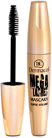 Dermacol MEGA LASHES Super Volume Mascara pogrubiający tusz do rzęs 1 Black 13ml