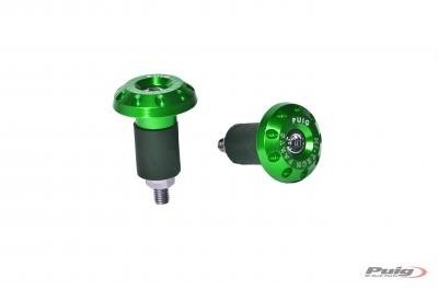 Puig PUIG - 6222P/72 : PUIG - 6222P/72 : Zaciski aluminiowe kierownica kolor srebrny 6222P