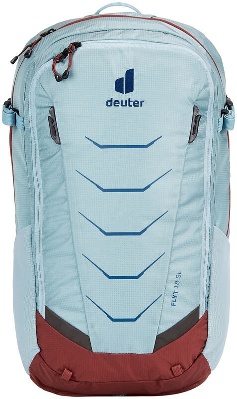 Deuter Flyt 18 SL Backpack Women, turkusowy/czerwony 2021 Plecaki rowerowe 3211221-dusk-redwood
