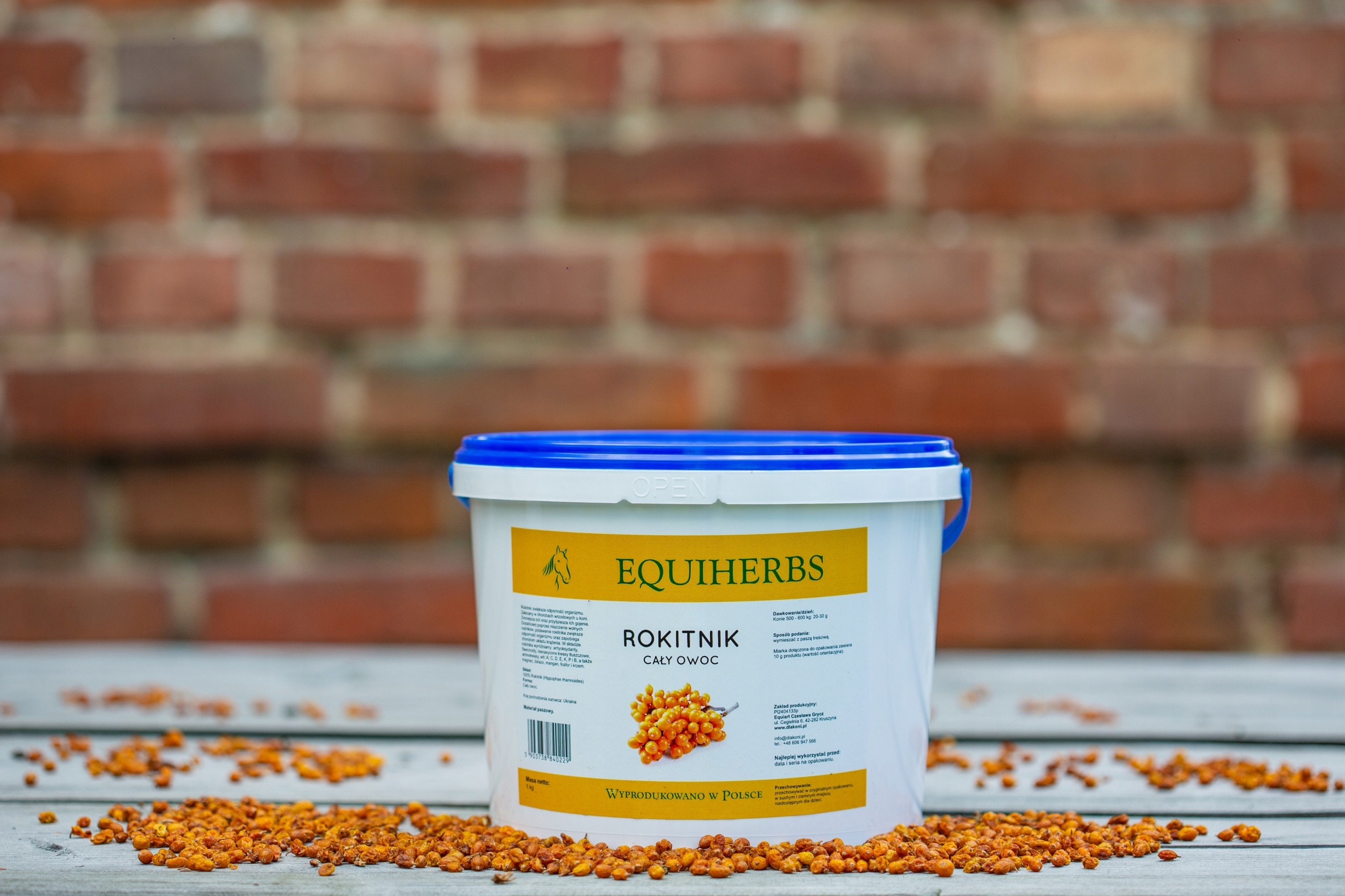 Equiherbs Rokitnik 1 kg suszony owoc