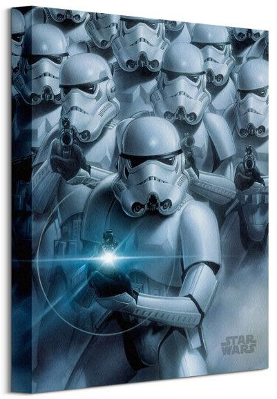 Pyramid Posters Star Wars (Stormtroopers) - Obraz na płótnie WDC92713