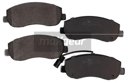 MaxGear Zestaw klocków hamulcowych, hamulce tarczowe 19-1991