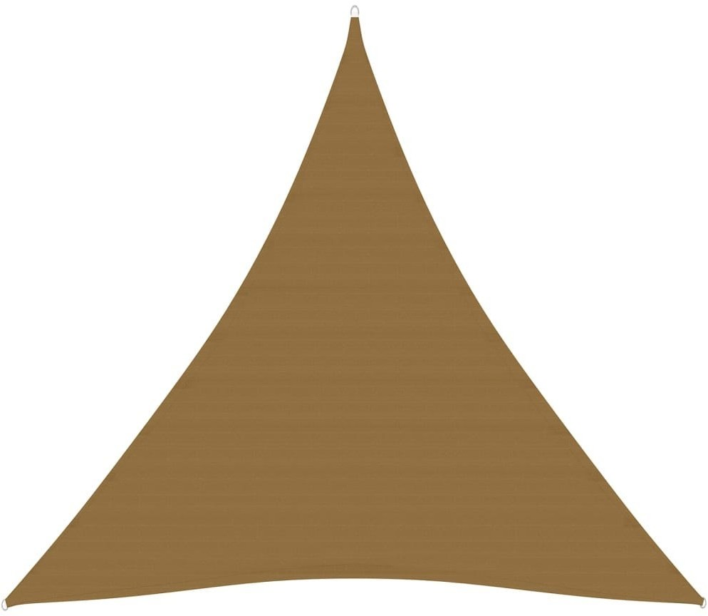 vidaXL Żagiel przeciwsłoneczny, 160 g/m, taupe, 4,5x4,5x4,5m, HDPE 311425