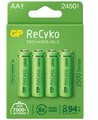 GP Batteries 4 x akumulatorki AA R6 ReCyko 2500 Series Ni-MH 2450mAh 250AAHC-5EB4