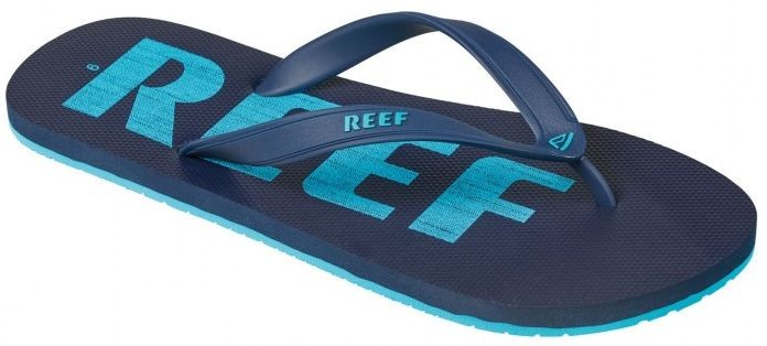 Reef japonki męskie SWITCHFOOT PRINTS Blue Word