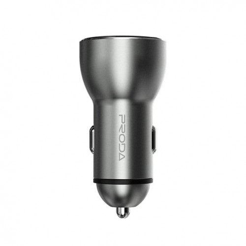 Proda Proda Jass ładowarka samochodowa 2.4A PD-C22 Szara proda_20200811112748