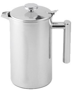 Weis Karafka dzban na sok dzbanek na wodę termoizolowany 1 litrów  dzbanek na herbatę ze stali nierdzewnej z pokrywą 16929