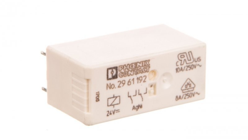 Phoenix Contact Przekaźnik przemysłowy 2P 24V DC REL-MR 24DC/21-21 AgNi 2961192 10szt. 2961192