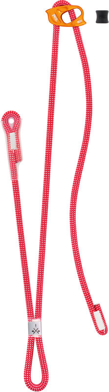 Petzl Dual Connect Adjust Cord, red 2021 Drabinki linowe L035BA00