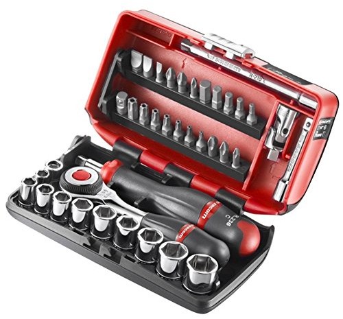 Facom asortyment  zoellisch pokrętło zapadkowe 1/4