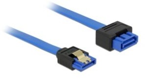 Delock Przedłużacz SATA III 0.7m niebieski 84974