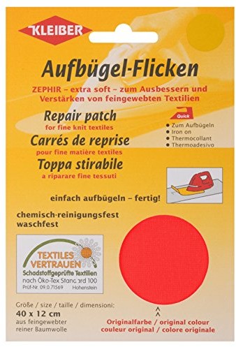 Kleiber Zephir-aufbueg Elf przyłożyć 40 X 12 cm delikatnej łatek materiału 100% bawełna 320-10