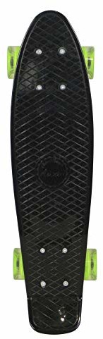 Awaii Awaii Unisex dla dzieci, czarny, Skawvinli-000N0 deskorolka 57 cm SKAWVINLI-000N0_Noir_22,5 ''