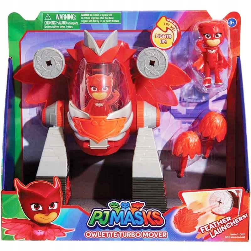 Pidżamersi Sowella Pojazd Mech Turbo Mover Światło