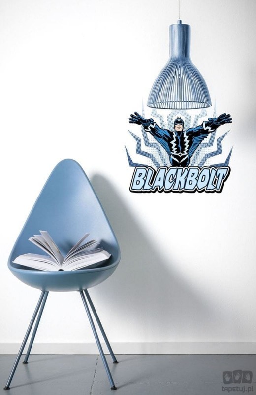 Komar Naklejka ścienna Blackbolt Comic Classic 14082h 14082h