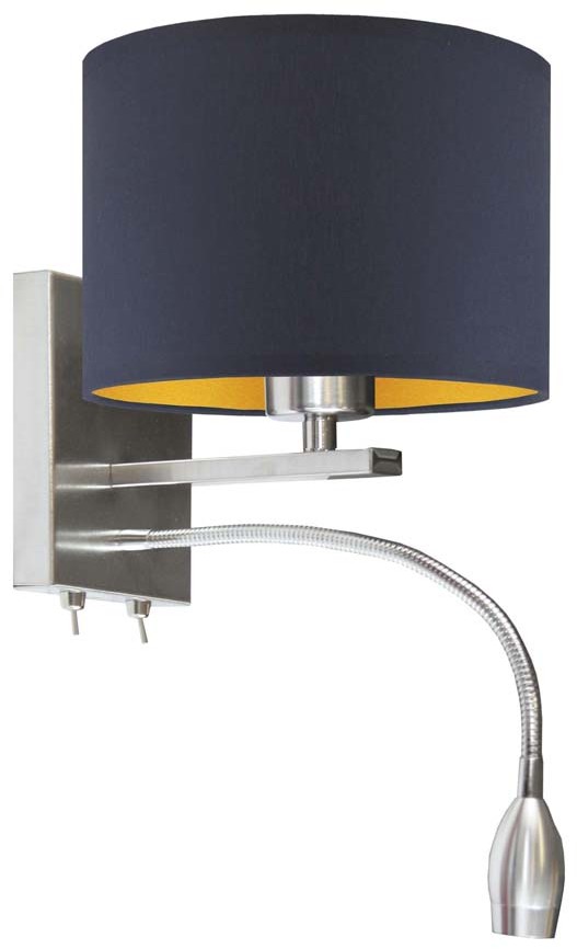 LYSNE Oświetlenie ścienne z panelem LED SENEGAL GOLD 14575/27