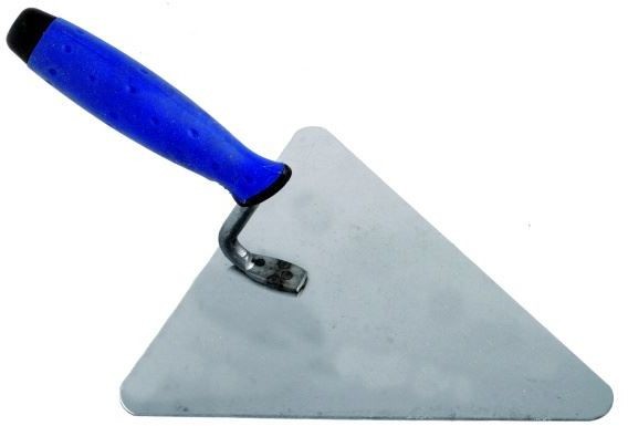 Chle-mar Kielnia trójkąt nierdzewna 200mm uchwyt gumowy