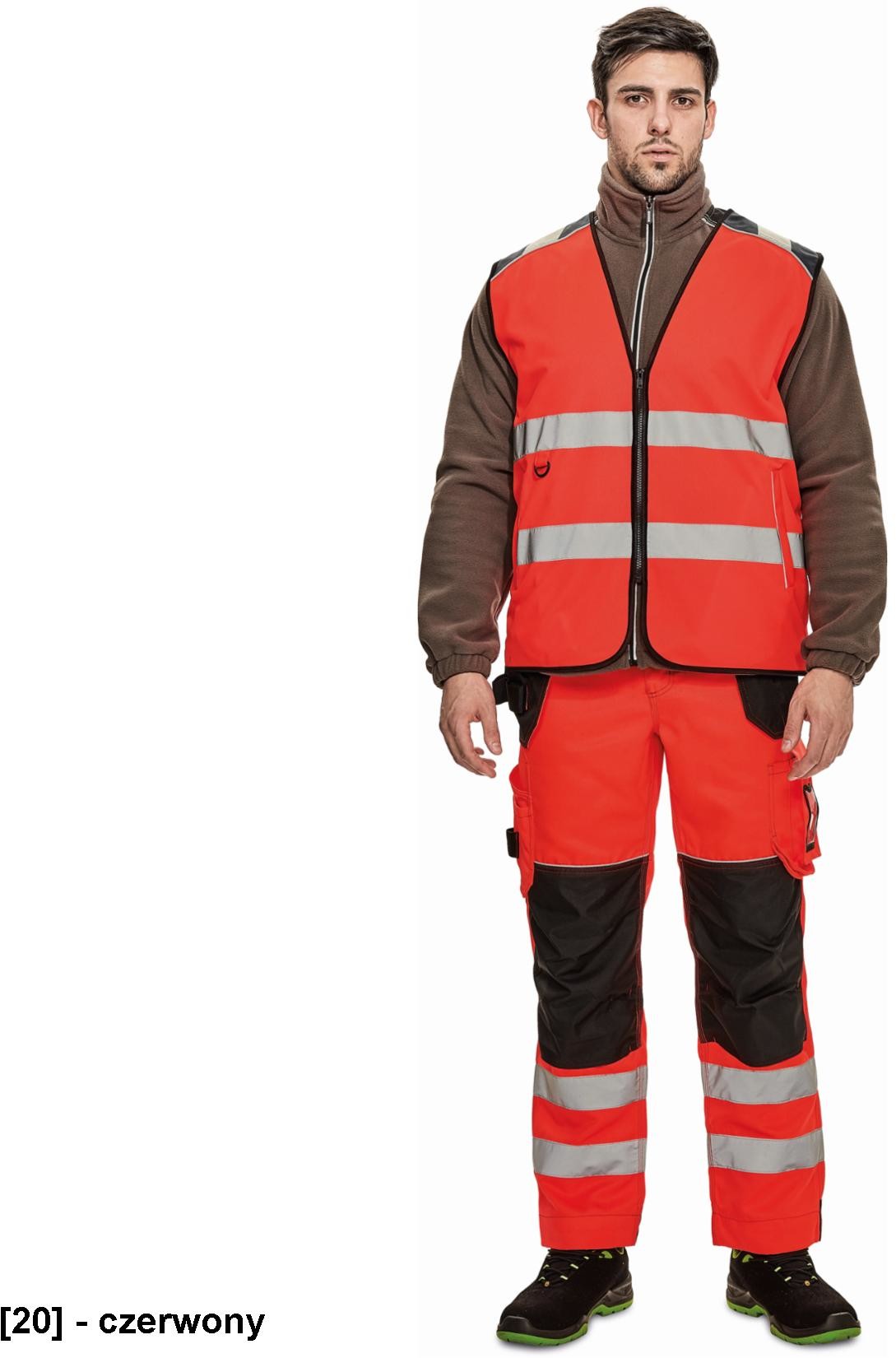 MALFINI KNOXFIELD HI-VIS - KAMIZELKA, 3 KOLORY - S-3XL