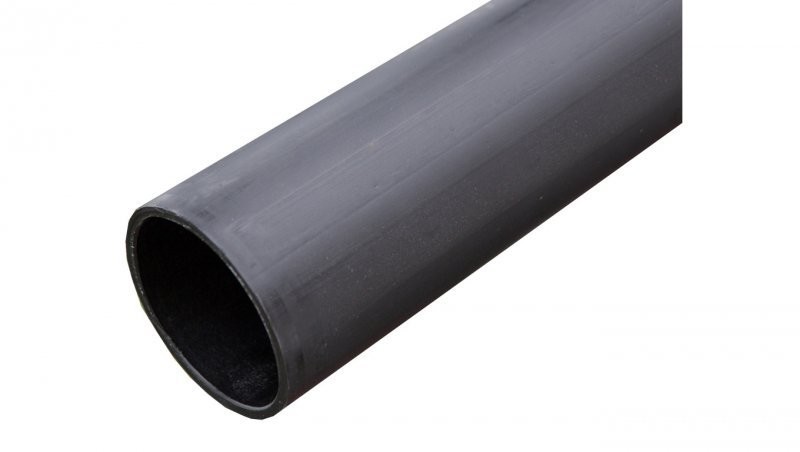 kopos Rura osłonowa gładka kielichowa czarna 75mm UV 75X4 3m UV 75X4 3/300)KIE L3