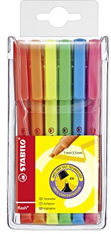 Stabilo Flash marker 555/6