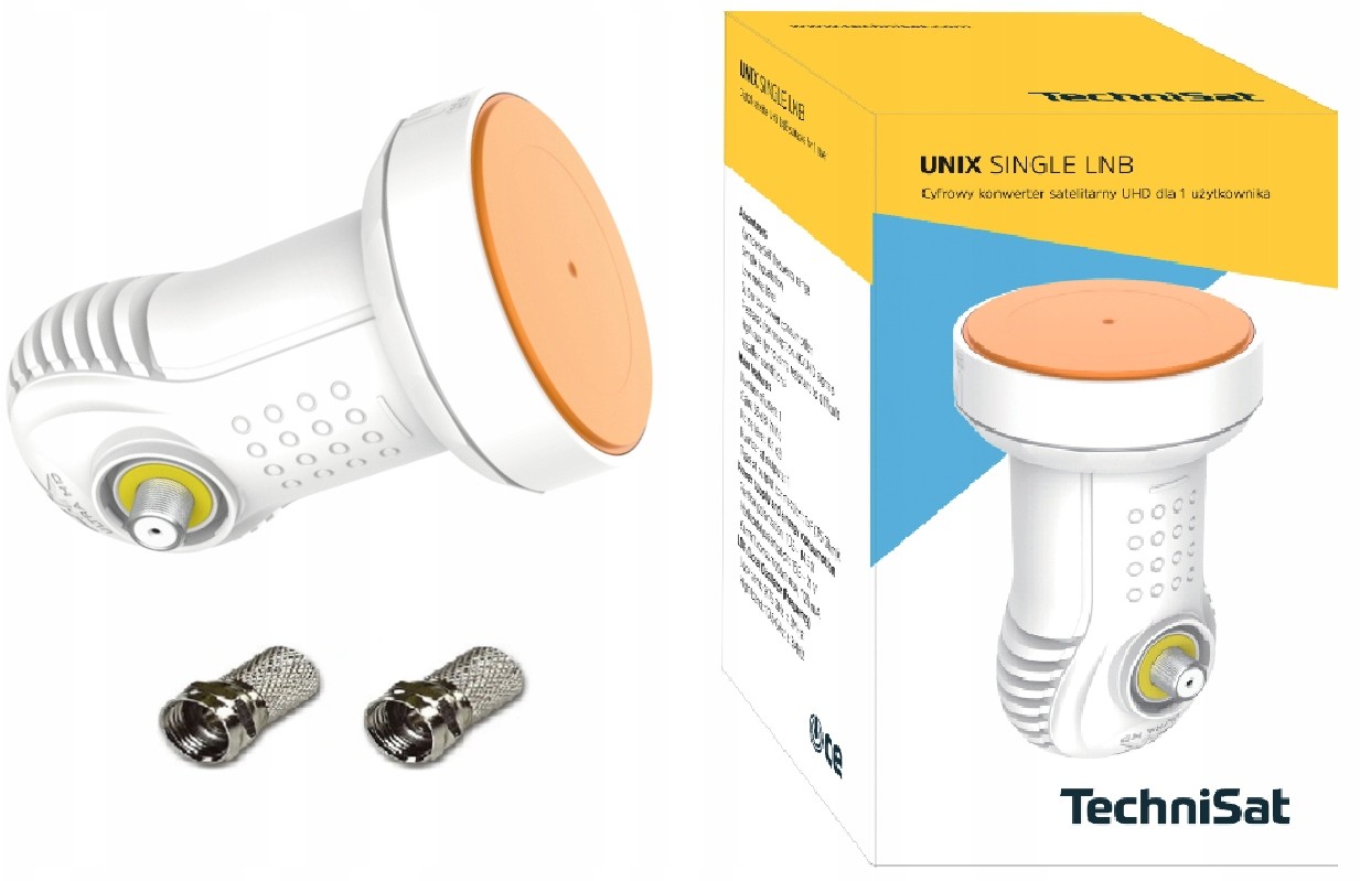 Technisat Konwerter Satelitarny Single Unix + 2x F