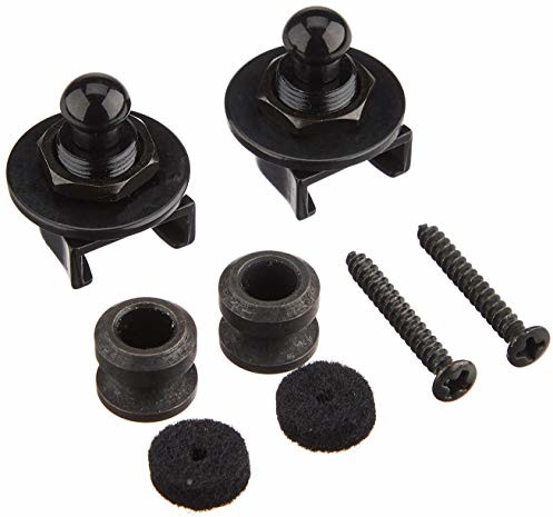 Fender SECURITY STRAP LOCKS system mocowania pasów gitarowych - kolor: czarny 0990690006