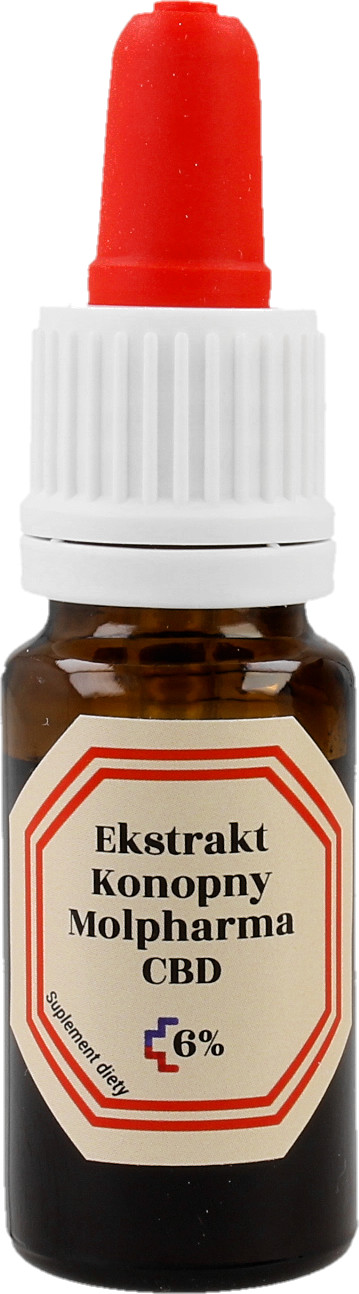 Molpharma Ekstrakt konopny CBD FULL SPECTRUM 6% 10ml