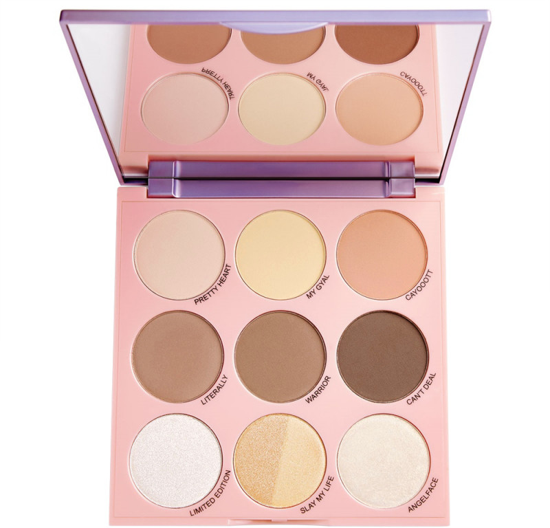 Revolution Makeup MAKEUP REVOLUTION - IMOGENATION - HIGHLIGHT TO THE MOON - Paleta do konturowania twarzy MAKHTPKTW