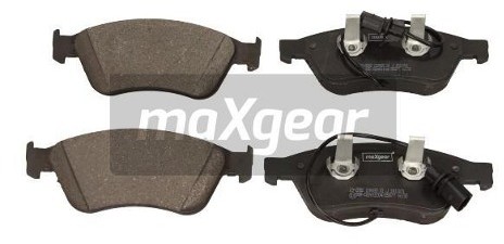 MaxGear Zestaw klocków hamulcowych, hamulce tarczowe 19-2882