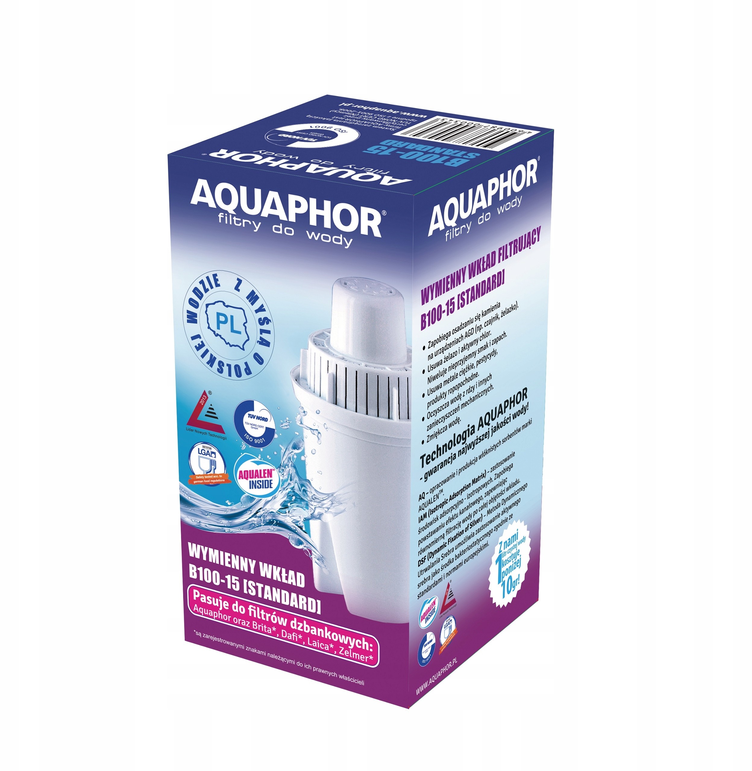 Aquaphor Wkład filtrujący B15 Standard 10 szt