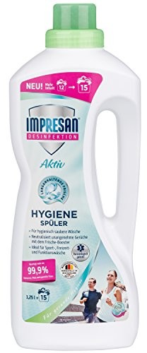 Impresan Higieny impresan-zmywarki Aktywny  1 X 1,25l  -dezynfekcji  dezynfekcji płukania  doskonale nadaje się na odzież sportowa z funkcjonalnych włókien lub synthetics  15 pralko ładunków 3150