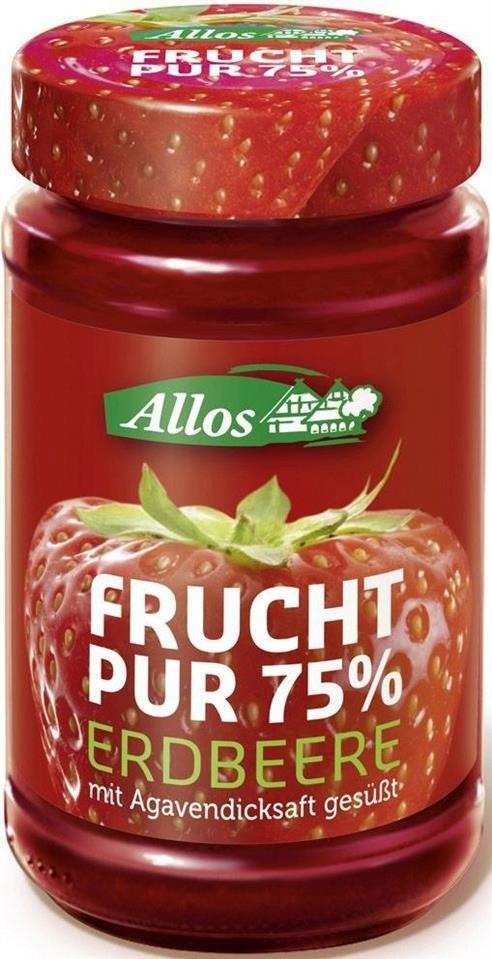 Allos MUS TRUSKAWKOWY 75% OWOCÓW) BIO 250 g bioplanet-4016249281601