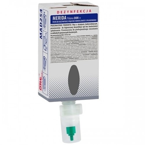 Wkład do dozownika MERIDA ONE dezynfekująco-myjący (antybakteryjny) do rąk POLANA DD+R 700ml /MAD254/ ME292