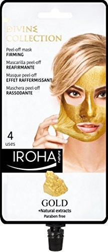 Iroha seval/brudnopis Nature: Divine Collection Firming Peel-Off złoty Mask (25 ML)