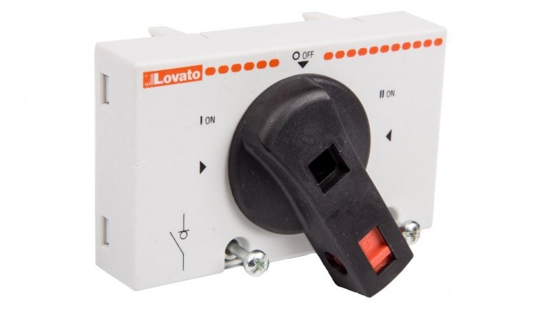 lovato Blokada mechaniczna do układów przełącznych I-0-II do GA016A-GA040A GAX5000 GAX5000