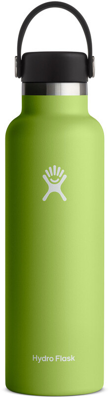 Hydro Flask Hydro Flask Standard Mouth Butelka z korkiem Standard Flex 621ml, zielony  2022 Termosy S21SX321