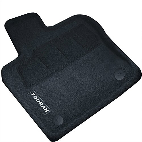 Volkswagen VW oryginalne dywaniki materiałowe do samochodu VW Touran II (MQB 2015), zestaw składa się z dywaników przednich i tylnych, 4 sztuki 5QB061445WGK