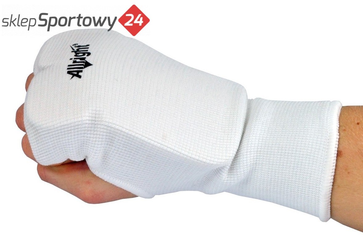 Zdjęcia - Buty bokserskie / zapaśnicze Allright NAPIĘSTNIK ELASTYCZNY r.L biały