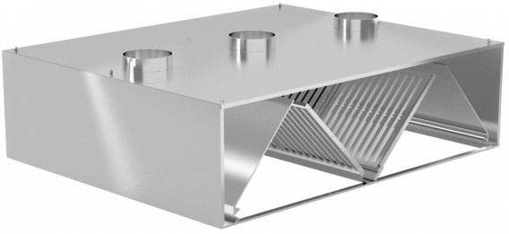 Polgast OKAP CENTRALNY INDUKCYJNY 1200x1800x450 (h) POL-780-I