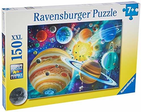 Ravensburger 12975 Cosmic Connection 150 puzzle z bardzo dużymi elementami dla dzieci w wieku od 7 lat 12975