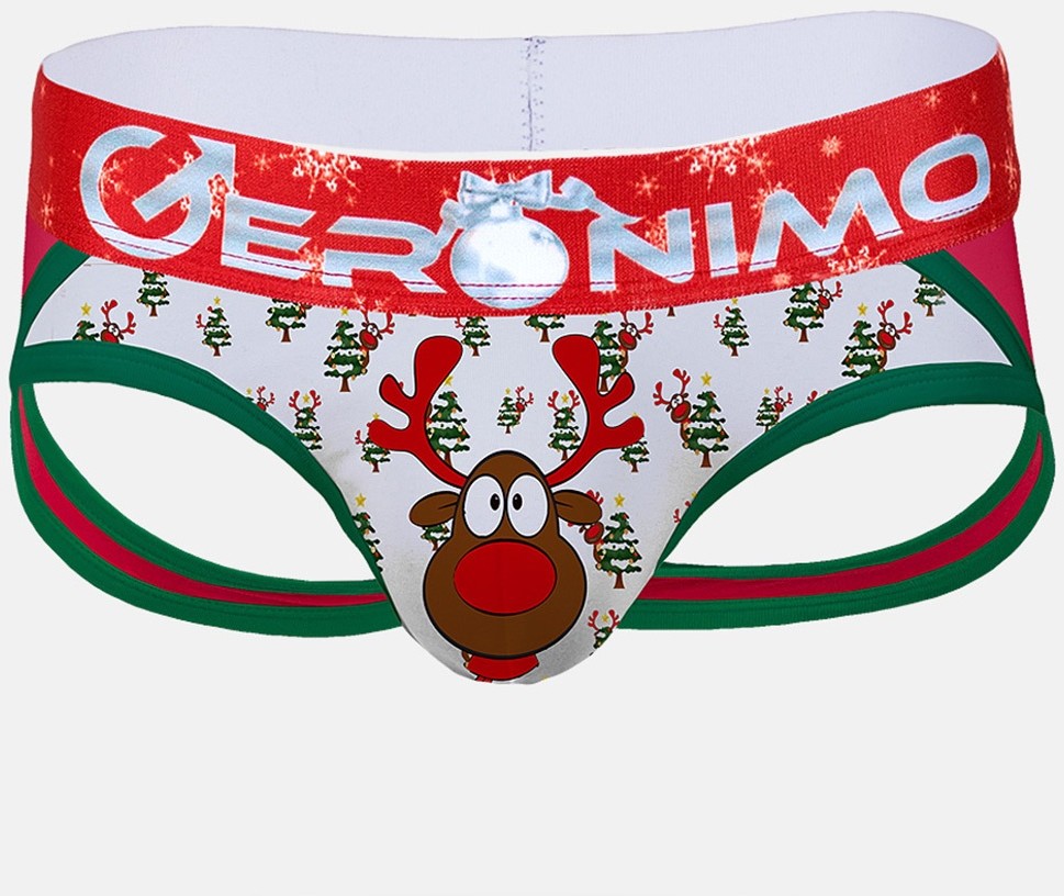 Geronimo Świąteczne jockstrapy Christmas 2019