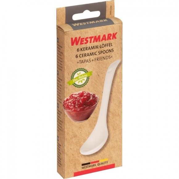 Westmark WESTMARK TAPAS+FRIENDS ZESTAW 6 ŁYŻEK CERAMICZNYCH 69762260