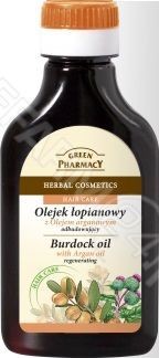 Green Pharmacy Olejek łopianowy, Olej arganowy 100ml