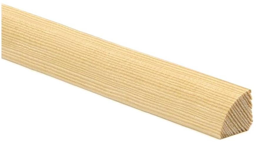 Ćwierćwałek wypukły 20 x 20 x 1000 mm