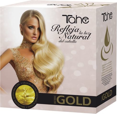 Tahe Gold Finishing zestaw szampon 300ml maska 300ml olejek 30ml 73150