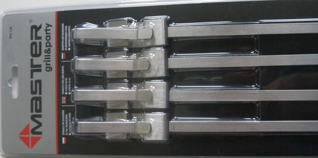MasterGrill szpikulce do szaszłyków 43cm 4 sztuki MG136 MG136
